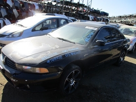 2003 MITSUBISHI GALANT ES BLACK 2.4L AT 163798